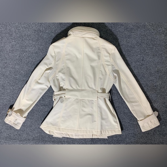 Kenneth Cole Reaction Womens Elegant Jacke crem size M - Picture 10 of 15